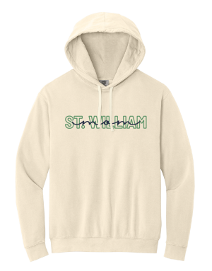 Comfort Colors® Lightweight Hooded Sweatshirt Ivory (Size S-3XL)