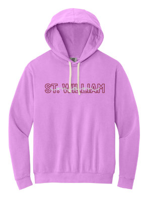Comfort Colors® Lightweight Hooded Sweatshirt Neon Violet (Size S-3XL)