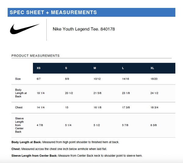 Nike Youth Legend Tee - Image 5