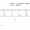 Sport-Tek ® Adult Ladies Tricot Sleeve Stripe Track Jacket - Image 3