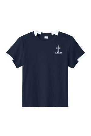 Sport-Tek® Youth Club Short Sleeve Crew