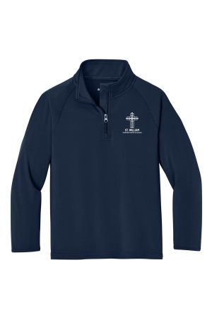 Sport-Tek® Youth Sport-Wick® Stretch 1/4-Zip Pullover